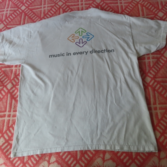 DANCE DANCE REVOLUTION L Promo Shirt DDR Arcade PS2 OOP RARE HTF hanes - Picture 3 of 5